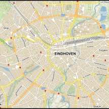 mapa-centra-eindhovenu